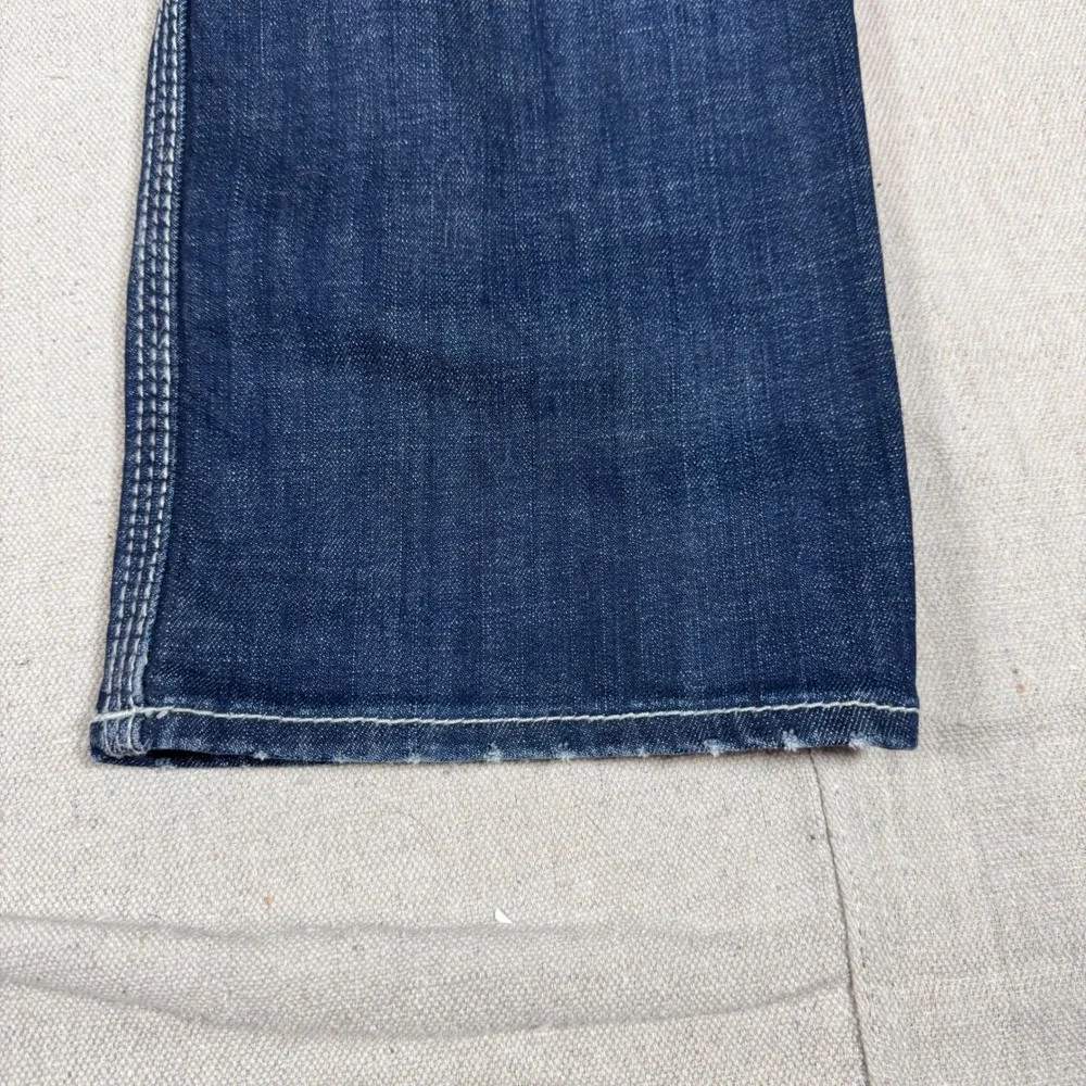 BKE Jake Straight Leg Jeans Mens 32R Dark Wash Excellent ABP16190 Stretch